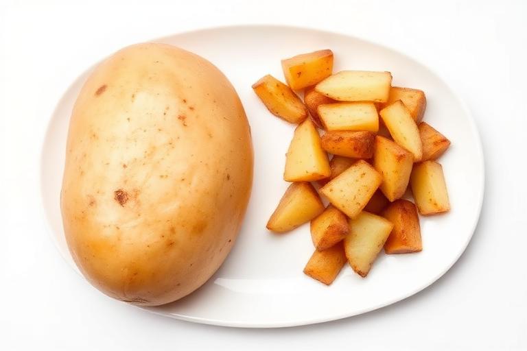 Сырой и жареный картофель — разница в калорийности